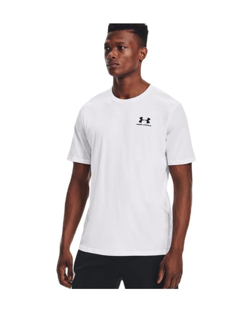 T-SHIRT UNDER ARMOUR SPORTSTYLE LC BIANCA 1326799-100 BLANCO
