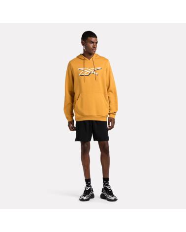 REEBOK RI FLEECE HOODIE MUSTARD 100071362 AZUL MARINO