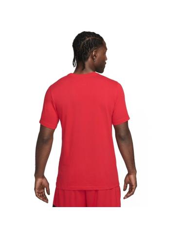 CAMISETA NIKE DRI-FIT JUST DO IT P1 ROJA | FN0813-657 NEGRO