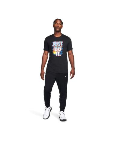 CAMISETA NIKE DRI-FIT JUST DO IT P1 NEGRA | FN0813-010 NEGRO