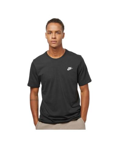 NIKE NSW CLUB BLACK T-SHIRT AR4997-013 NEGRO