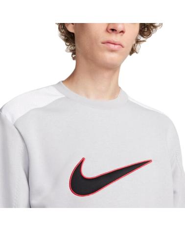 SWEATSHIRT NIKE M NSW SP FLC CREW BB HOODIE FN0245-012 GRIS GRIS