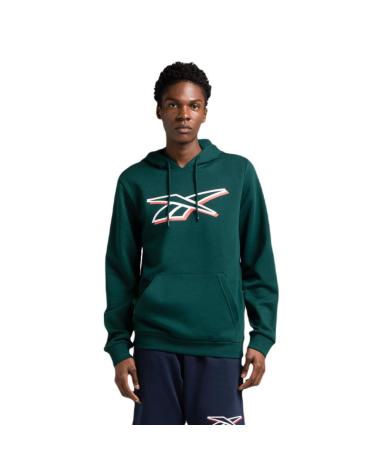 SWEAT-SHIRT REEBOK RI FLEECE À CAPUCHE VERT 100071360 VERDE