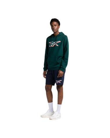 SWEAT-SHIRT REEBOK RI FLEECE À CAPUCHE VERT 100071360 VERDE