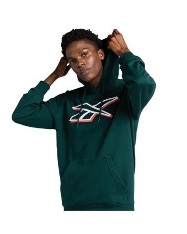 SWEAT-SHIRT REEBOK RI FLEECE À CAPUCHE VERT 100071360 VERDE