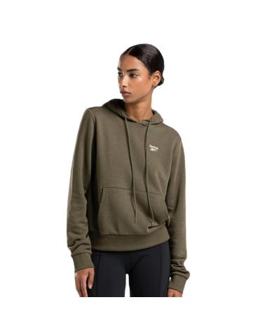 SWEAT À CAPUCHE REEBOK RI SL FRE TERRY HOODIE VERT 100071696 VERDE