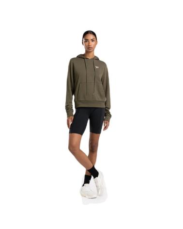 SWEAT À CAPUCHE REEBOK RI SL FRE TERRY HOODIE VERT 100071696 VERDE