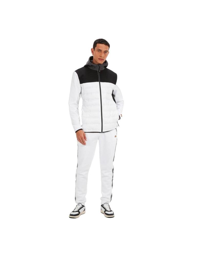 JAQUETA ELLESSE AURUNCI JACKET SXT19107-908 PRETA E BRANCA BLANCO