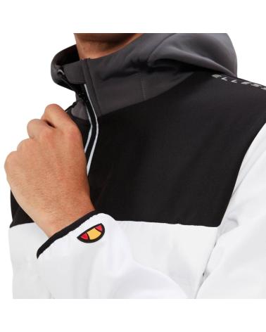 JAQUETA ELLESSE AURUNCI JACKET SXT19107-908 PRETA E BRANCA BLANCO