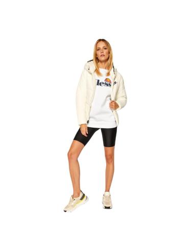 SUDADERA CON CAPUCHA ELLESSE AGATA BLANCA SGS03238-908 BLANCO