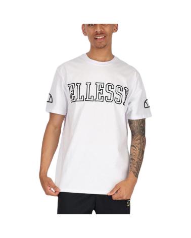 ELLESSE SXT19207-908 BIANCA CON GRANDE LOGO BLANCO