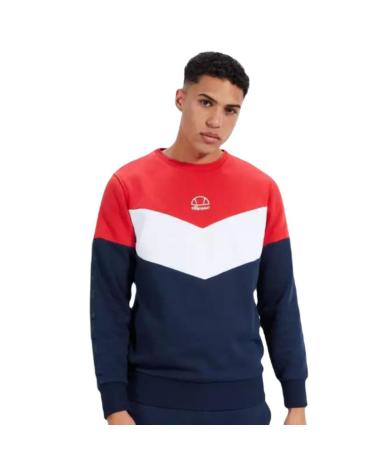 CAMISOLA ELLESSE RESISTENZA MULTICOLOR MARINHO BRANCO VERMELHO SXT19183-823 MULTICOLOR