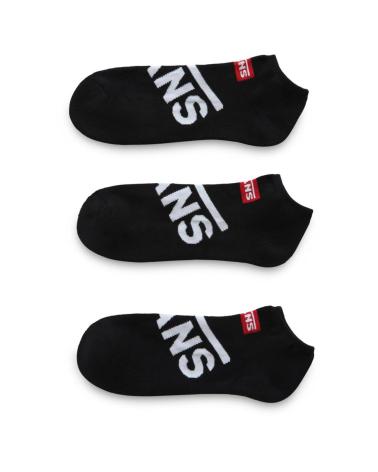 CHAUSSETTES INVISIBLES VANS OFF THE WALL LOT DE 3 NOIRES NEGRO