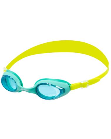 GAFAS DE NATACIÓN JOLUVI CON LENTES AZULES Y CORREA AMARILLA AMARILLO