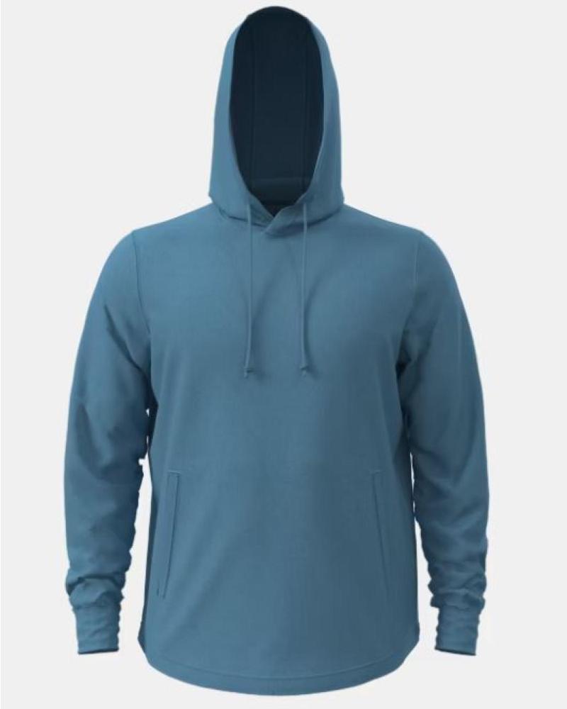 SUDADERA CON CAPUCHA UNDER ARMOUR 452 PARA HOMBRE - AZUL 452