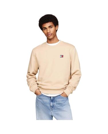 TOMMY HILFIGER CREW NECK SWEATSHIRT BEIGE FÜR HERREN BEIGE