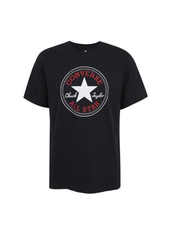 CONVERSE CAMISETA GO-TO ALL STAR PATCH NEGRA 10025459-A01 A01