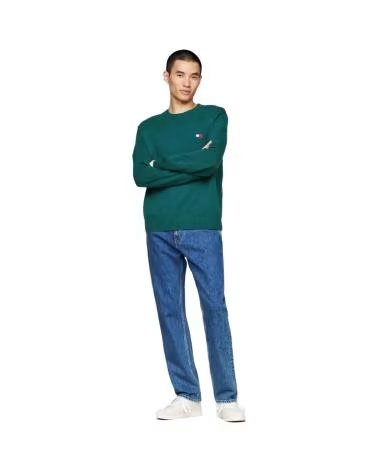 TOMMY HILFIGER JERSEY SWEATER CLÁSICO VERDE VERDE