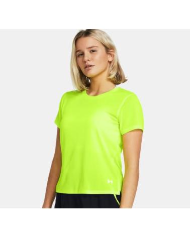 T-SHIRT DE RUNNING TECHNIQUE UNDER ARMOUR 731 JAUNE FLUO 731