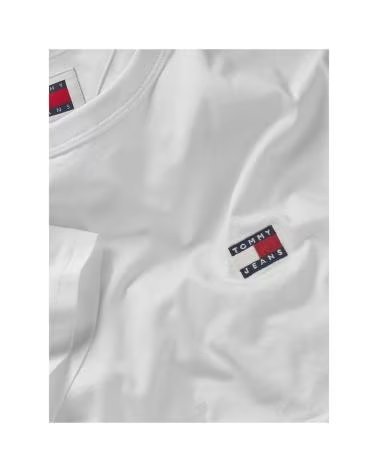 TOMMY HILFIGER CAMISETA DE ALGODÓN BLANCA CON LOGO BLANCO