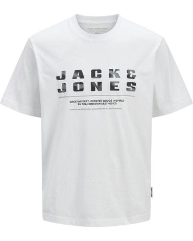 JACK AND JONES TEXTIL JACK JONES EN COLOR PARA NIN BLANCO
