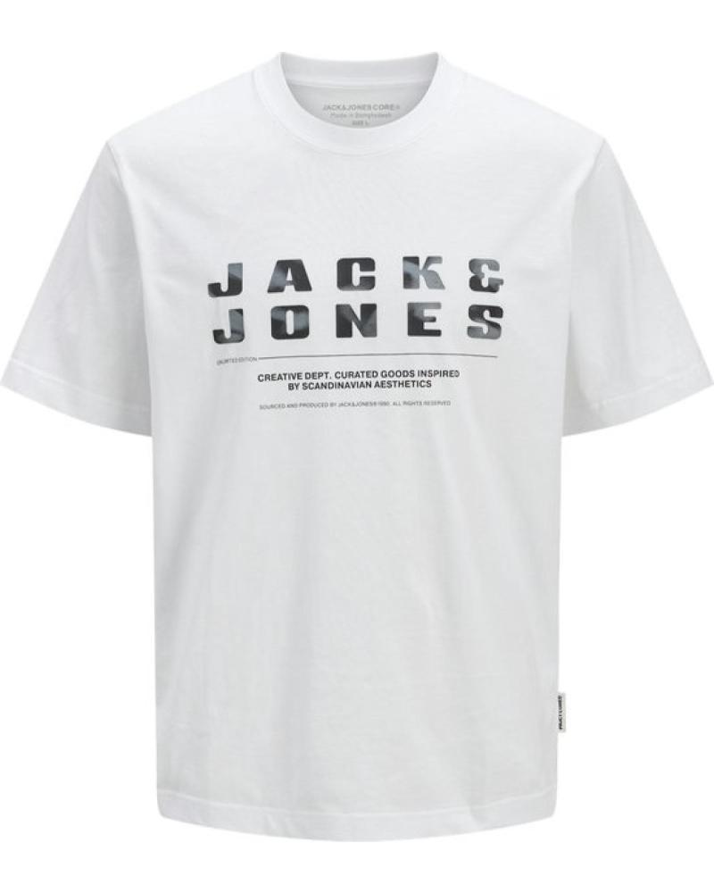 JACK AND JONES TEXTIL JACK JONES EN COLOR PARA NIN BLANCO