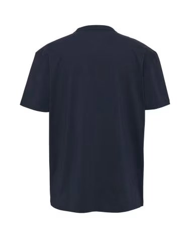 TOMMY HILFIGER CAMISETA DE ALGODÓN AZUL MARINO CON LOGO AZUL