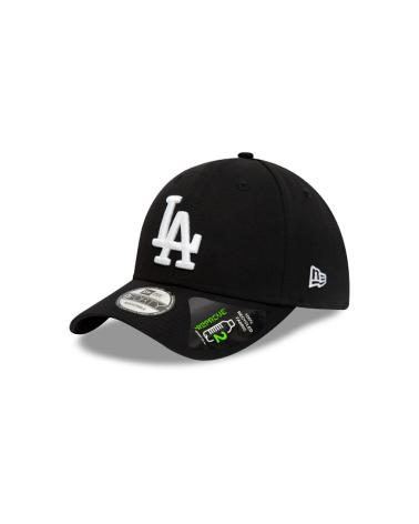 GORRA DE BÉISBOL NEW ERA LA DODGERS NEGRA AJUSTABLE NEGRO