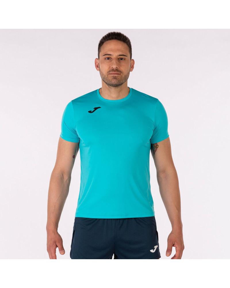 JOMA CAMISETA RECORD II TURQUESA FLÚOR 102227-010 AMARILLO