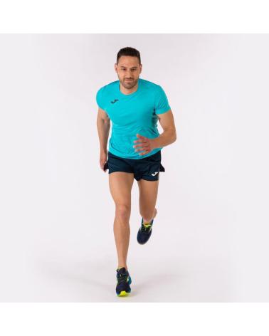 JOMA CAMISETA RECORD II TURQUESA FLÚOR 102227-010 AMARILLO