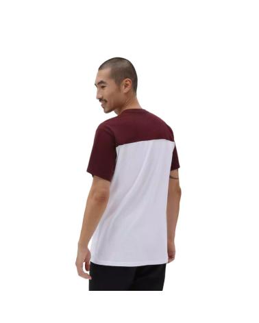 VANS OFF THE WALL SCRIPT CREW BLOCK S BORDEAUX BIANCO BLANCO