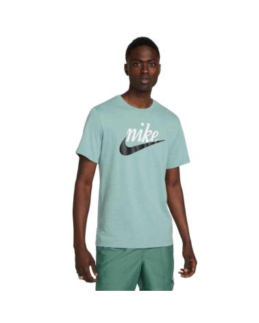 T-SHIRT NIKE NSW FUTURA 2 VERDE MENTA DZ3279-310 AZUL