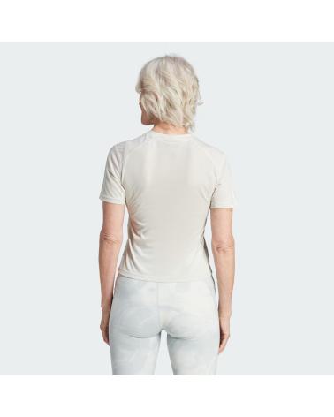 T-SHIRT ADIDAS W TR-ES COT T IM5027 BIANCO BLANCO