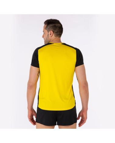 JOMA TECHNISCHES T-SHIRT RECORD II SCHWARZ UND GELB - 102223-901 AMARILLO