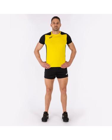 JOMA TECHNISCHES T-SHIRT RECORD II SCHWARZ UND GELB - 102223-901 AMARILLO