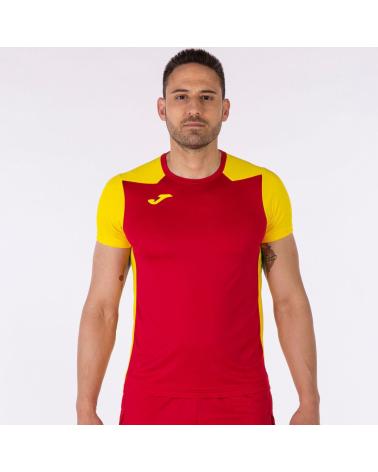 JOMA TECHNICAL T-SHIRT RECORD II RED AND YELLOW - 102223-609 ROJO
