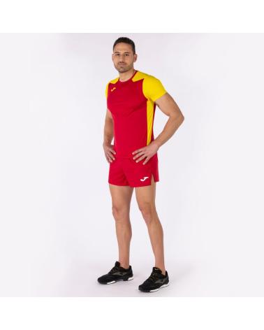 JOMA TECHNICAL T-SHIRT RECORD II RED AND YELLOW - 102223-609 ROJO