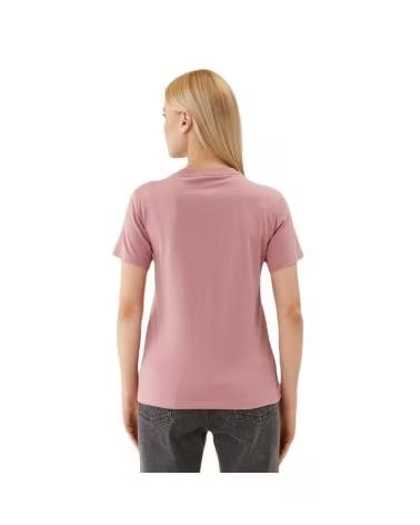 CAMISETA CONVERSE STAR CHEVRON INFILL ROSA 10025214-A03 BLANCO