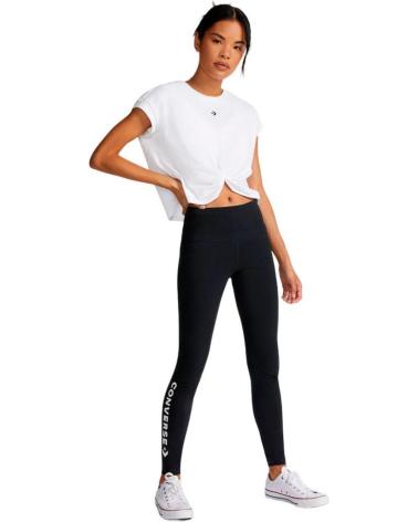 LEGGINGS CONVERSE WORDMARK NOIRS 10024544-A01 NEGRO
