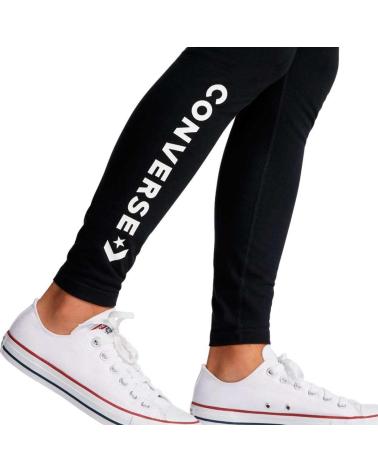 LEGGINGS CONVERSE WORDMARK NOIRS 10024544-A01 NEGRO