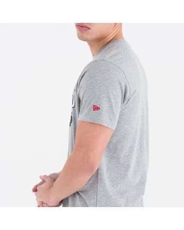 CAMISETA NEW ERA NEW ORLEANS PELICANS TEAM LOGO CINZA GRIS