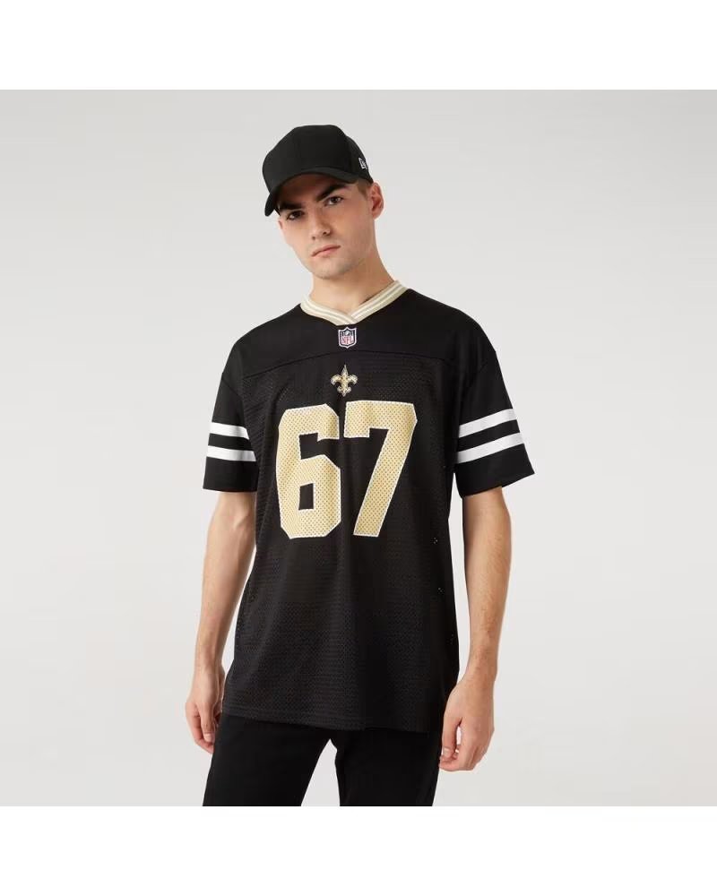 MAGLIA NEW ERA NEW ORLEANS SAINTS NFL NERA 12572537 NEGRO