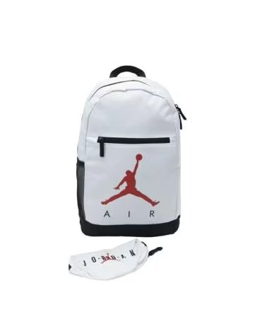 JORDAN JAN AIR SCHOOL RUCKSACK SCHWARZ UND WEISS