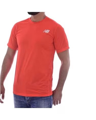 NEW BALANCE MAGLIA RUN TECNIC PROMO MT61011P-FLM ARANCIONE NARANJA