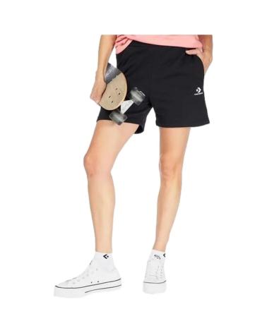 CONVERSE TEXTIL EN COLOR PARA MUJER NEGRO