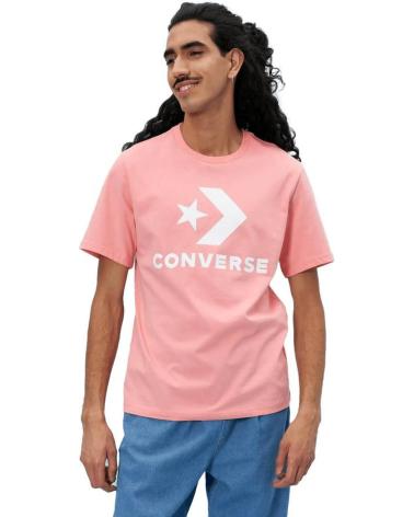 T-shirt-da-uomo-per-gli-appassionati-di-sport-CONVERSE-MODELO-STANDARD-FIT-CENTER-FR-ROSA