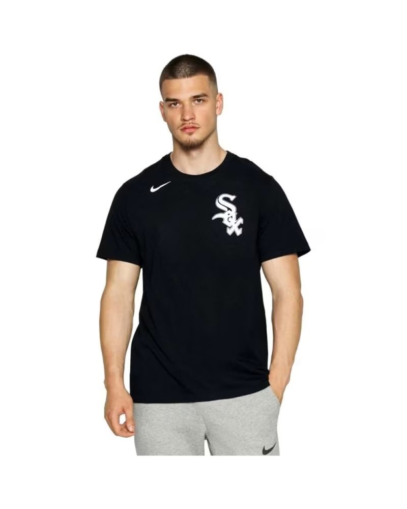 CAMISETA NIKE CHICAGO SOX N199-00A-RX-M3X PRETO NEGRO
