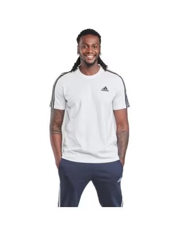 CAMISETA ADIDAS M 3S SJ T IC9336 MANGA CORTA HOMBRE BLANCA BLANCO