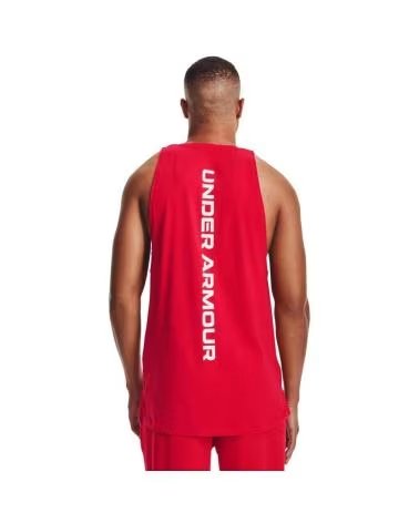 UNDER ARMOUR CAMISETA BASELINE COTTON TANK ROJO 1361901-600 ROJO