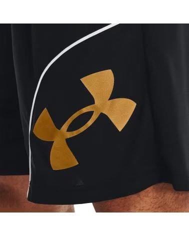 -UNDER-ARMOUR-SHORT-PERIMETER-11-DORADO-BASKET-1370222-002-NEGRO